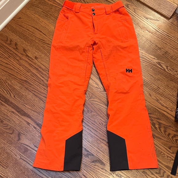 Helly Hansen Men's Orange Snow Pants